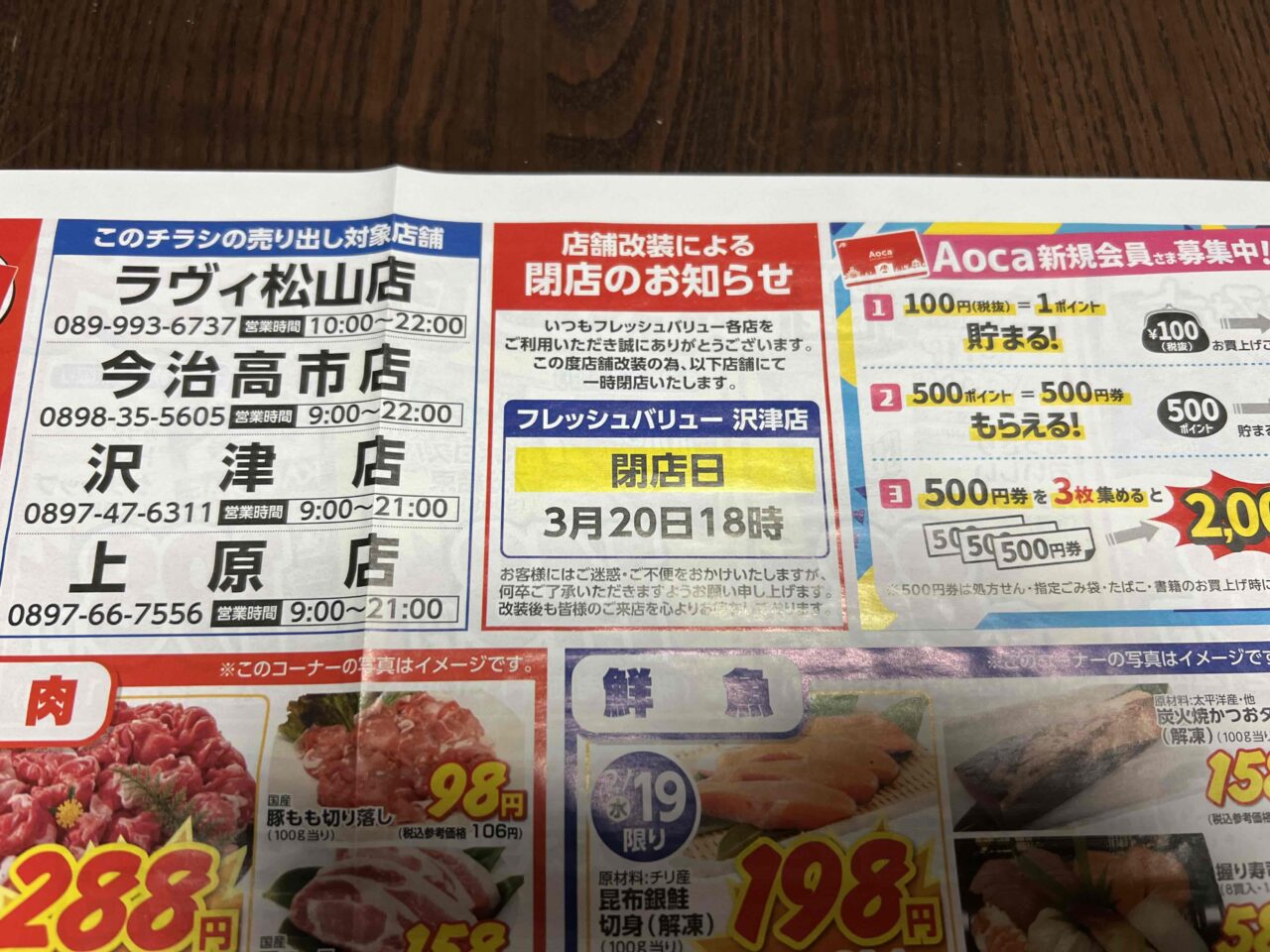 フレッシュバリュー沢津店