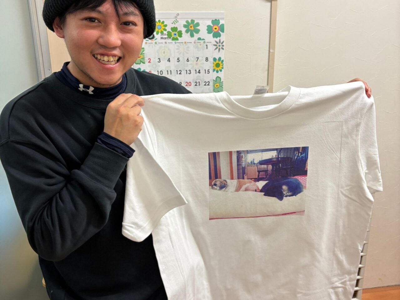 【今治市】上徳にあるプリント工房「TMラボ」ではオリジナリティー溢れるTシャツなどを制作していました!