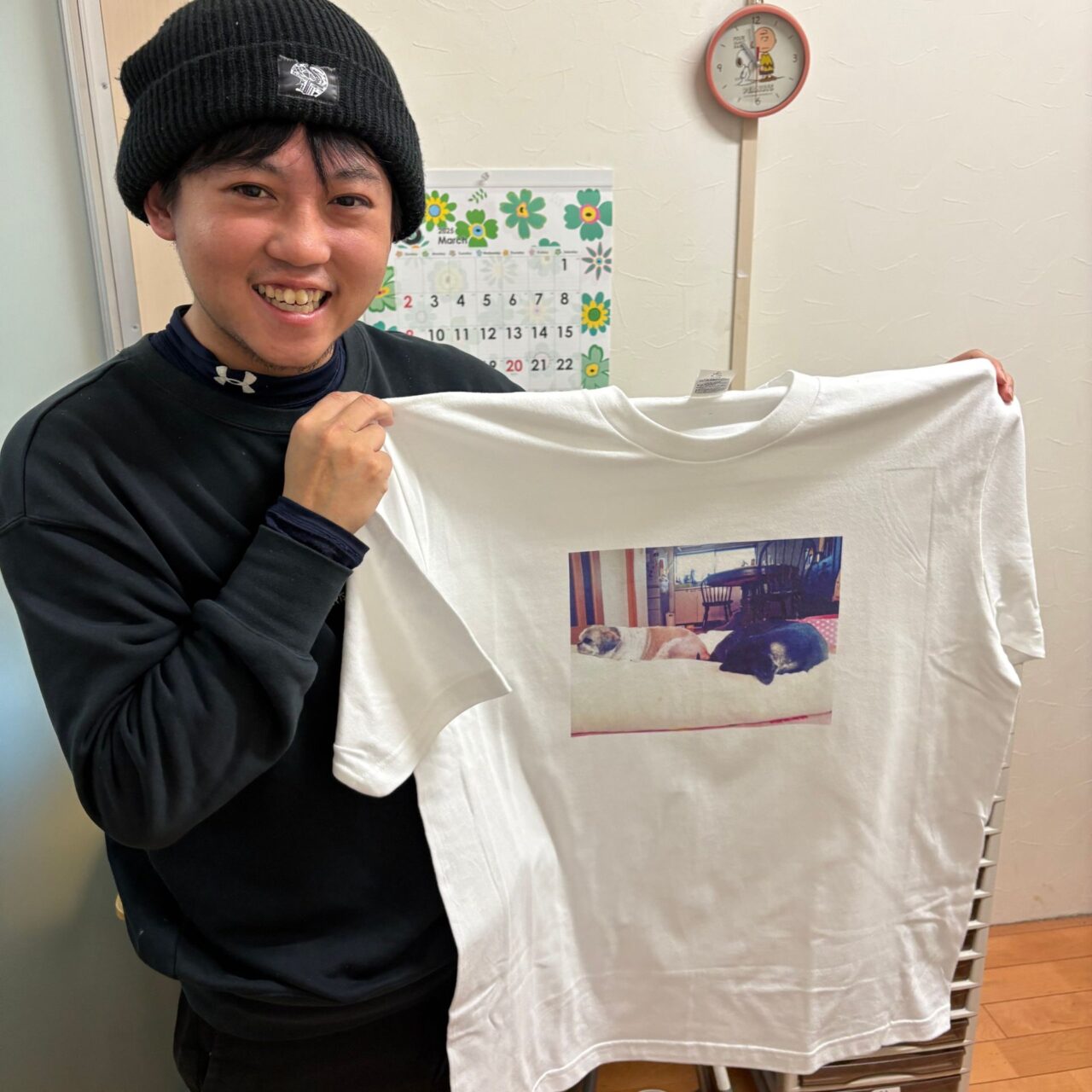 【今治市】上徳にあるプリント工房「TMラボ」ではオリジナリティー溢れるTシャツなどを制作していました!