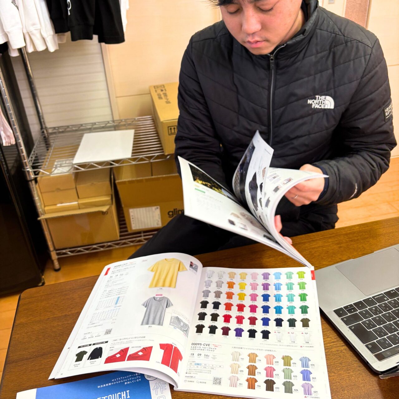 【今治市】上徳にあるプリント工房「TMラボ」ではオリジナリティー溢れるTシャツなどを制作していました!
