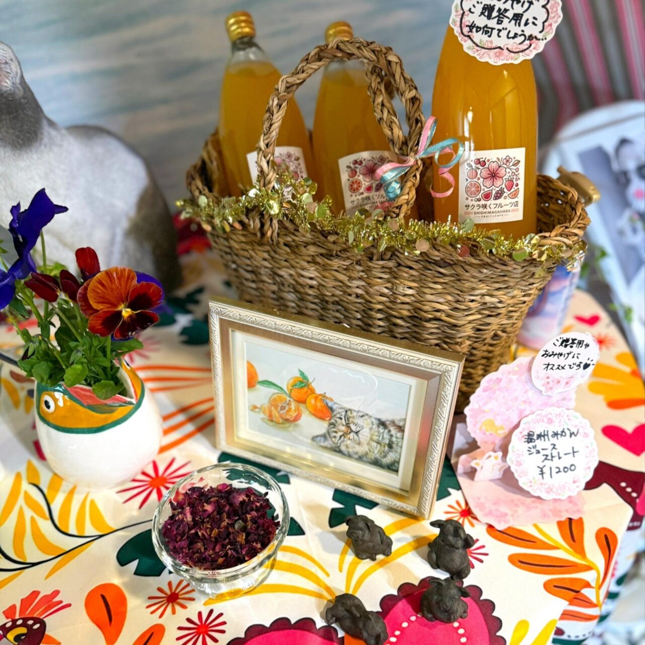 【今治市】「サクラ咲くフルーツ店」にて販売中の母の日限定「ブーケパフェ」は特別な花束スイーツでした。