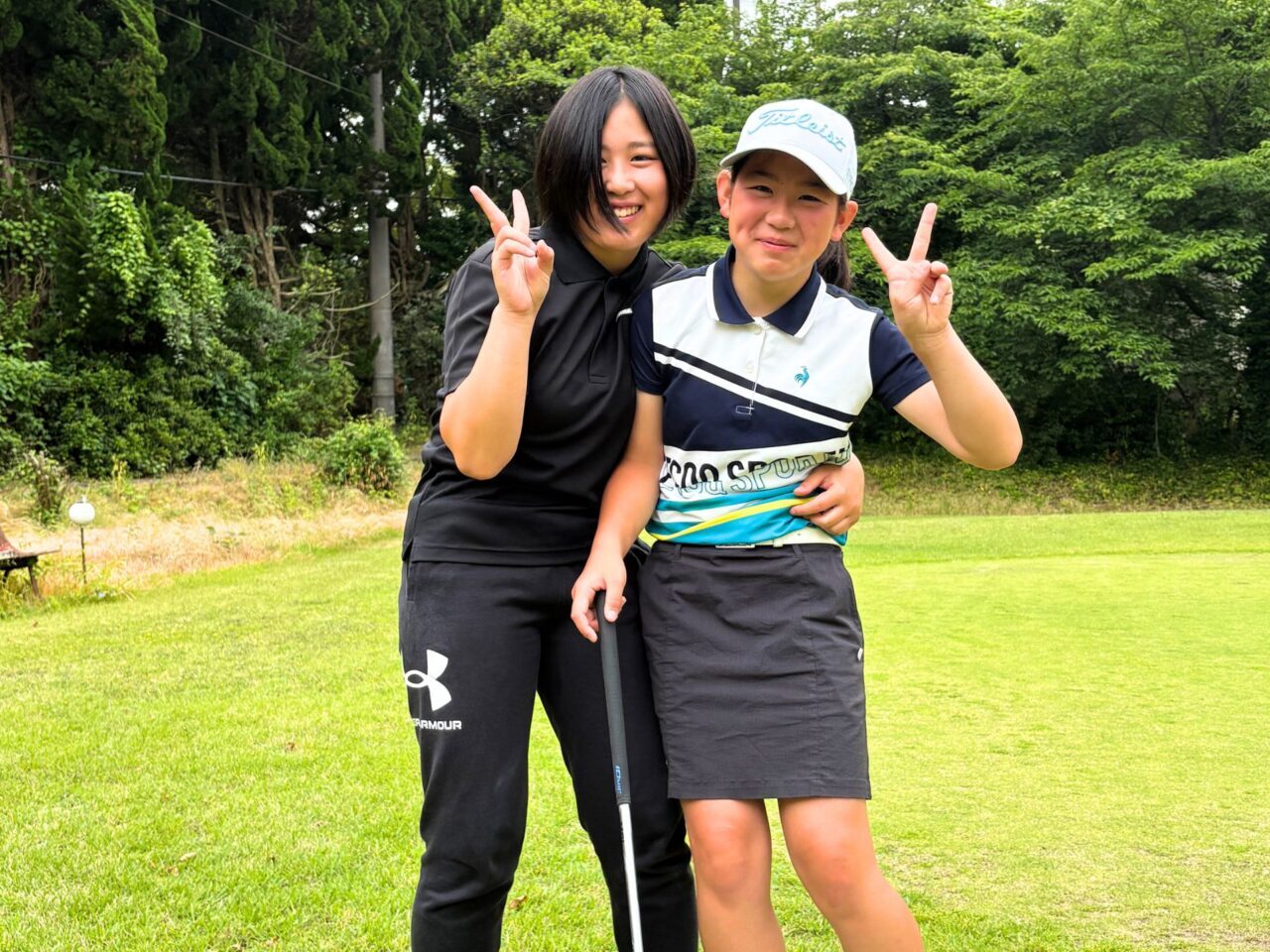 【今治市】快挙! 姉妹でプロゴルファーを目指す早野姉妹の妹、「早野 香耶妃」ちゃんが愛媛で9年ぶりとなる四国小学生大会にて優勝!