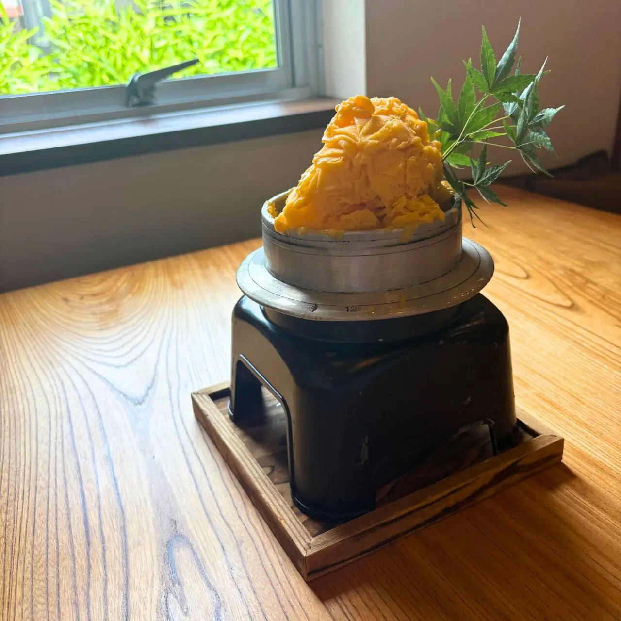 【今治市】和食ランチが人気のお店「kurushima」で釜のかき氷の提供が始まっていました!