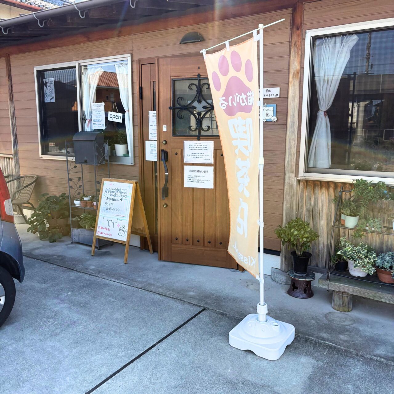 【今治市】宮下町の「Kissaten&.」では猫ちゃんと戯れる至福の時間を体験できます